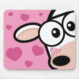 I Love Moo Cow Mousepad