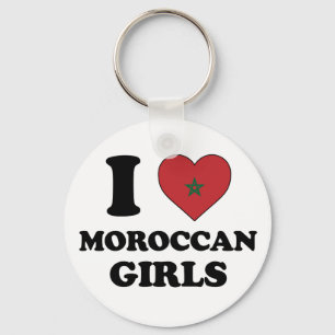 I love Moroccan girls Keychain