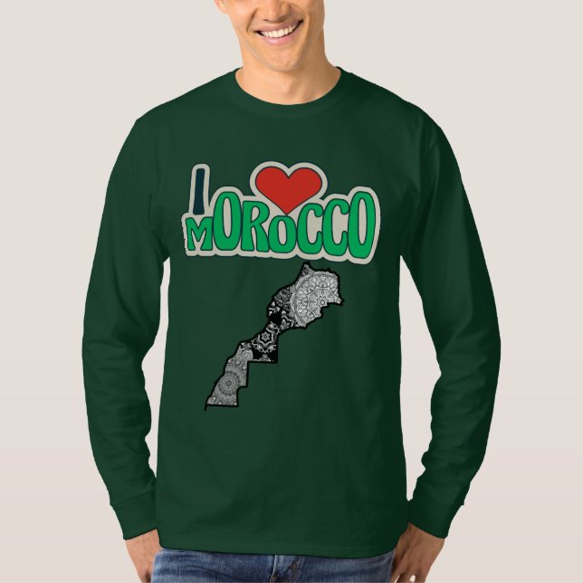 I love Morocco T-Shirt (Front)