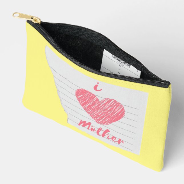 i love mother accessory pouch (Open)