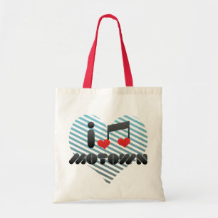 I Love Motown Tote Bag