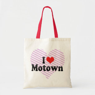 I Love Motown Tote Bag