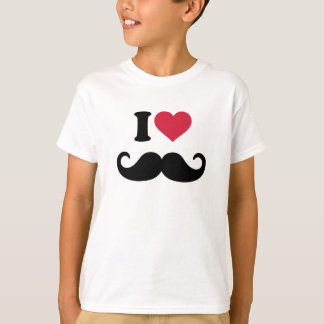 I love Moustache T-Shirt