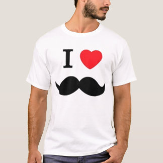 I love moustaches T-Shirt