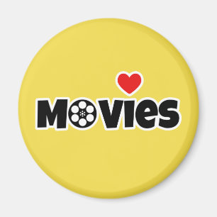 I love Movies Magnet