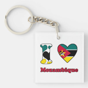 I love Mozambique Keychain