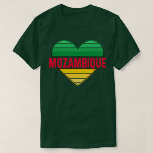 I Love Mozambique, Mozambican Heart T-Shirt