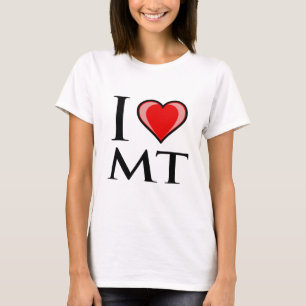 I Love MT - Montana T-Shirt