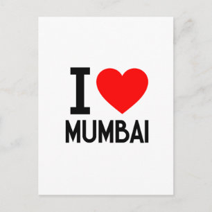 I Love Mubai Postcard