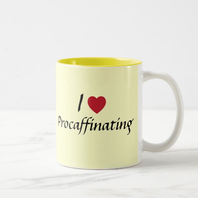 I love mug. Two-Tone coffee mug (Right)