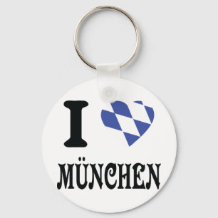 I love München icon Keychain