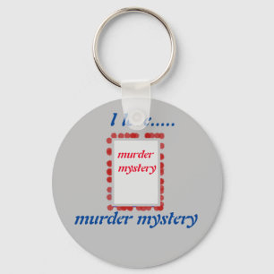 I love murder mystery! wear your book fun   keychain