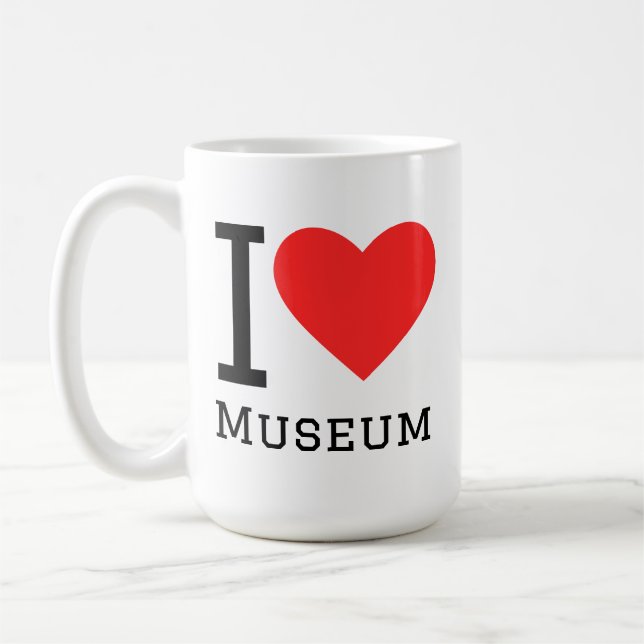 I love museum coffee mug (Left)