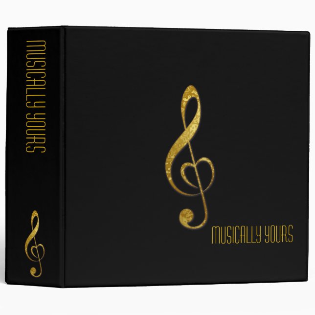 I  love music binder (Front/Spine)