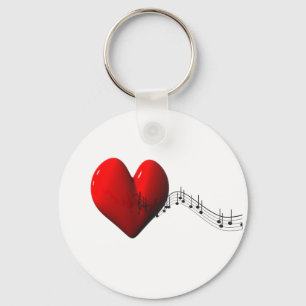 I love music keychain