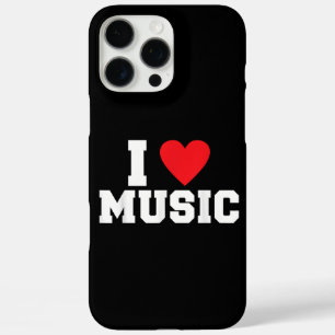 I love Music Lover iPhone 16 Pro Max Case