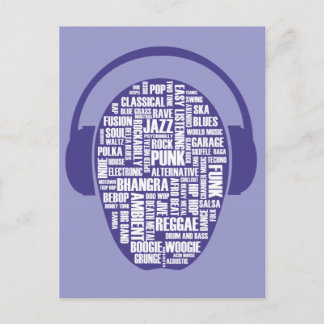 I love music Postcard