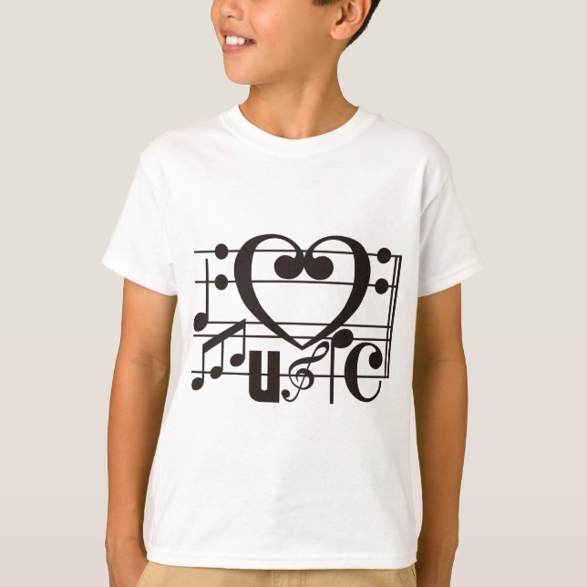I LOVE MUSIC T-Shirt (Front)