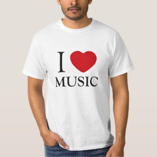 I Love Music T-Shirt