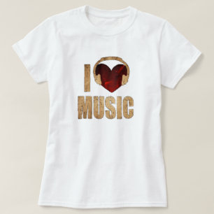 I Love Music T-Shirt