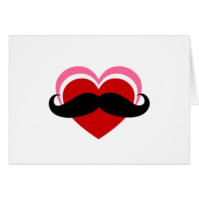 I LOVE MUSTACHE (Front Horizontal)