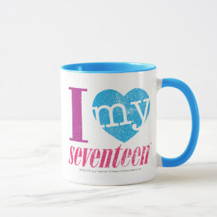 I Love My 17 Aqua Mug
