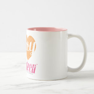 I Love My 17 Orange Two-Tone Coffee Mug