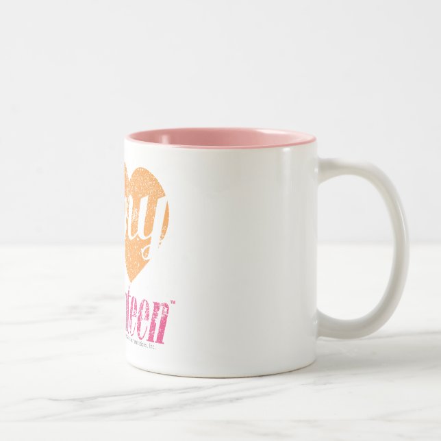 I Love My 17 Orange Two-Tone Coffee Mug (Right)