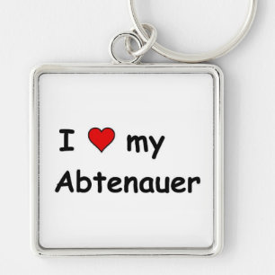 I Love My Abtenauer Keychain