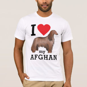 I Love My Afghan T-Shirt