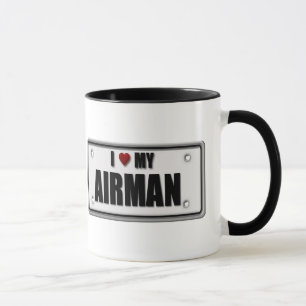 I Love My Airman Mug