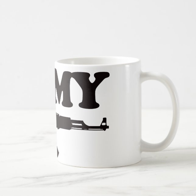 I Love My AK47 Coffee Mug (Right)