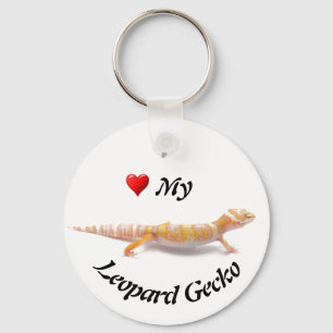 I love my Albino Leopard Gecko Keychain
