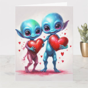 I love my alien card