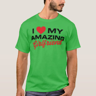 I Love My Amazing Girlfriend boy T-Shirt