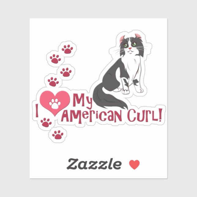 I Love My American Curl! (Sheet)