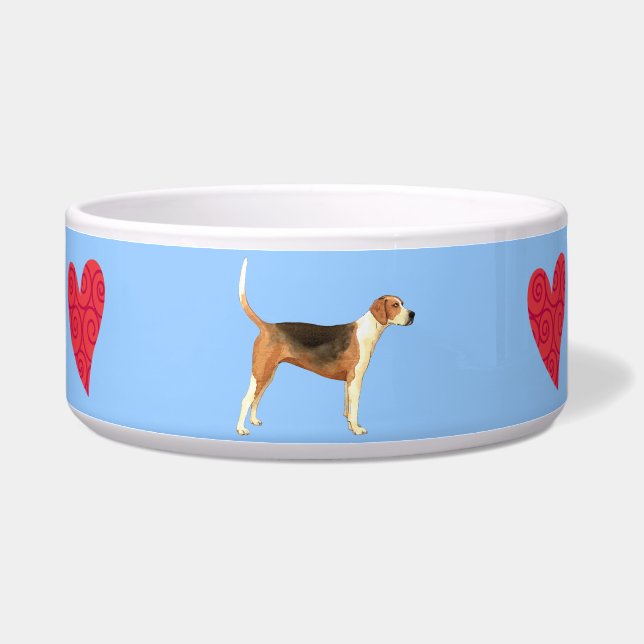 I Love my American Foxhound (Right)