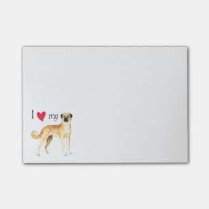 I Love my Anatolian Shepherd Post-it Notes