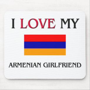 I Love My Armenian Girlfriend Mouse Pad