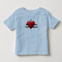 I Love My Aunt (insert name) Child's Heart T Shirt
