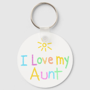 I love my Aunt Keychain