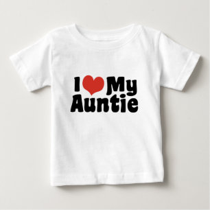 I Love My Auntie Baby T-Shirt