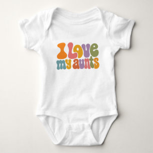 I love my aunts baby onsie bodysuit