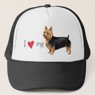 I Love my Australian Terrier Trucker Hat