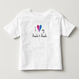 I Love My Avuela and Avuelo T-Shirt