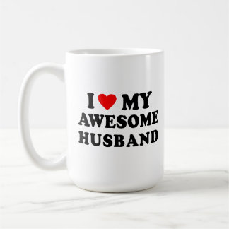 I Love My Awesome Husband Coffee Mug