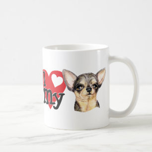 I Love My B&T Chihuahua Coffee Mug