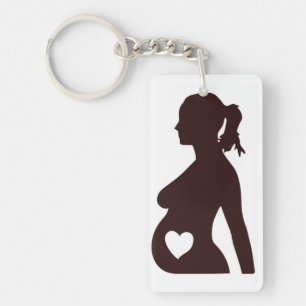 I LOVE MY BABY KEYCHAIN