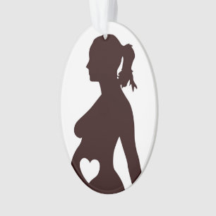 I LOVE MY BABY ORNAMENT