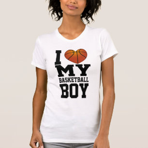 I Love My Basketball Boy T-Shirt